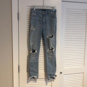 Abercrombie & Fitch High waist jean